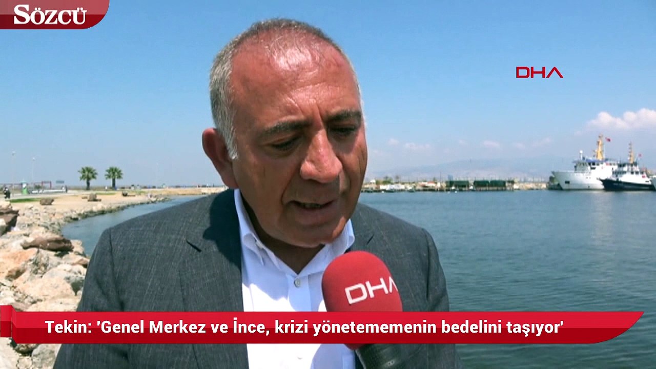Gürsel Tekin: 'Genel Merkez ve İnce ,krizi yönetememenin bedelini taşıyor'