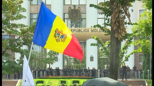 Протесты в Молдавии