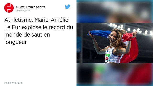 Athlétisme. Marie-Amélie Le Fur explose le record du monde de saut en longueur