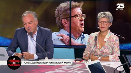 Le monde de Macron: "La raclée démocratique" de Mélenchon à Macron - 27/08