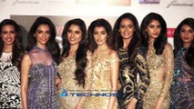 Shahid Kapoor, Lara Dutta, Amit Sadh At Ms. Diva, Ms. Universe India, Mumbai Sub Contest.