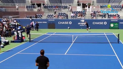 US Open 2018 - Stan Wawrinka : "Avec Grigor Dimitrov, on a envie d'aller loin dans cet US Open, ça promet ce 1er tour"