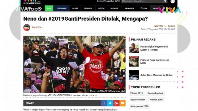 VIVA Top3 Neno Warisman, Premanisme Satpam, Bambang Hartono