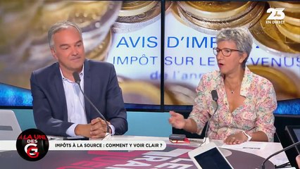 "Impôts à la source = racket fiscal ! Je n'ai rien compris à cette mesure, il faut bien le dire ! [...] C'est un véritable choc psychologique pour les gens."