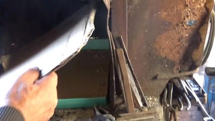 Yarım Asırdır 50 Derece Sıcakta Demir Döven Usta Teknolojiye Direniyor