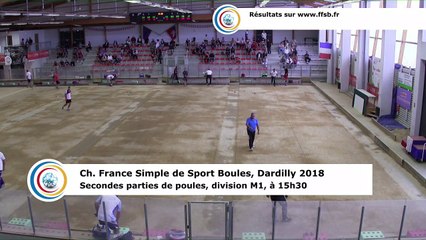 Barrages M1, France Simple, Dardilly 2018