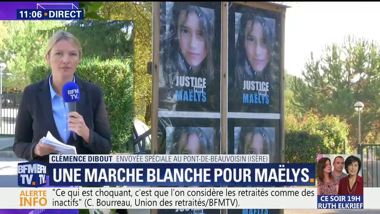 "Ici à Pont-de-Beauvoisin le souvenir de Maëlys est partout"