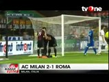 Milan Menang Tipis 2-1 atas Roma