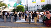 Dünyanın En Kalabalık Yaya Geçidi Tokyo’da