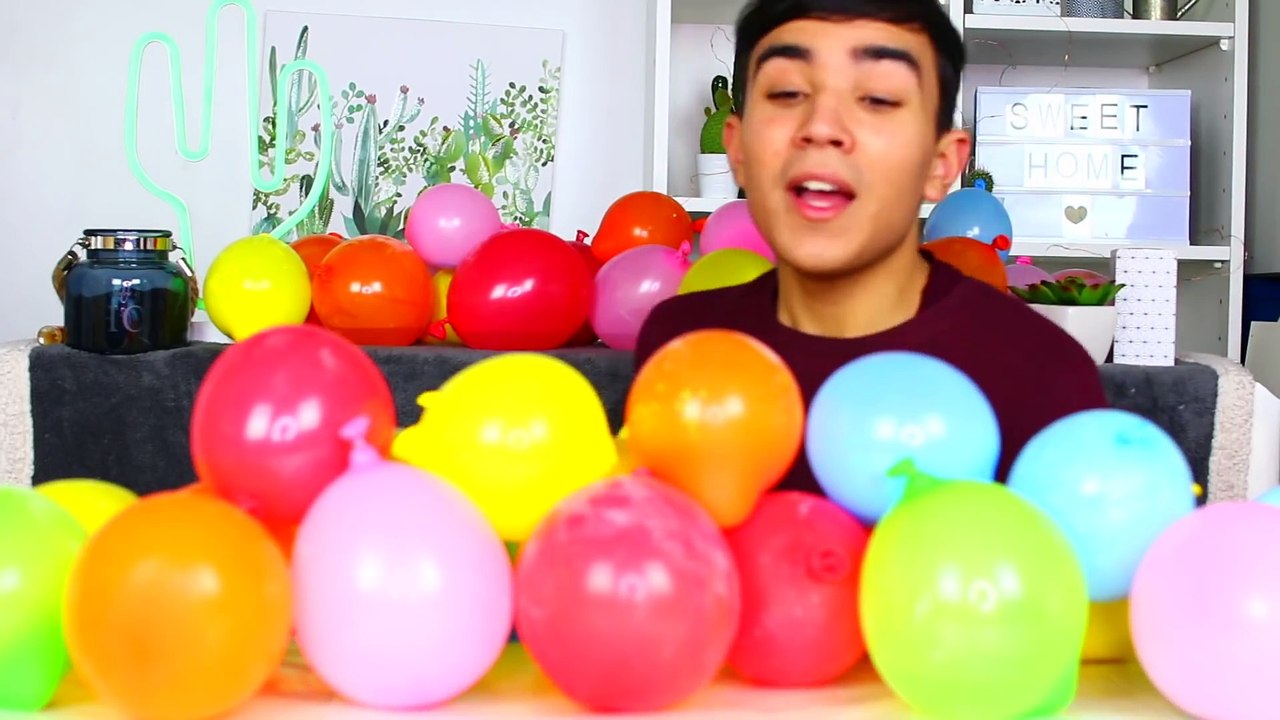 SLIME XXL AVEC 100 BALLONS !! JustJonathan
