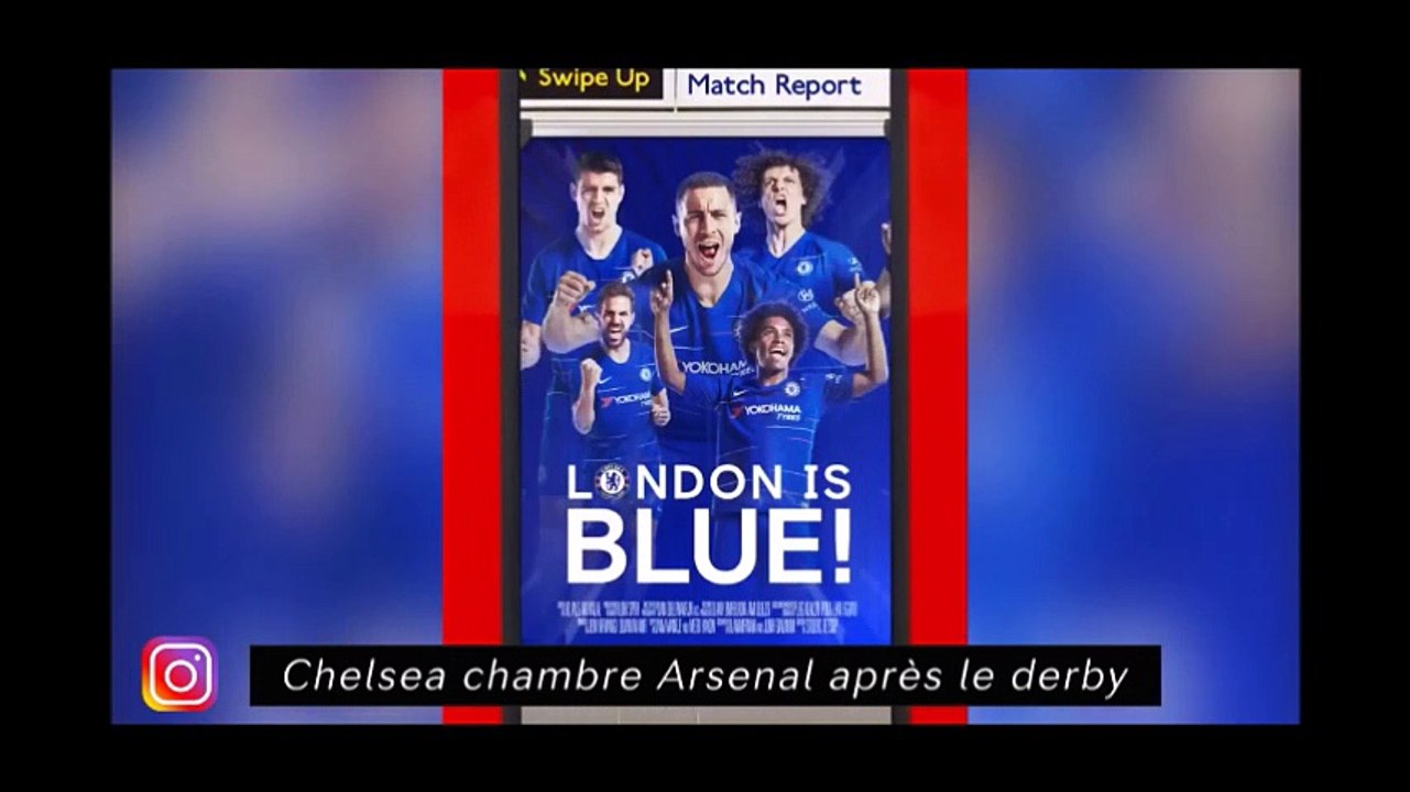 Chelsea chambre Arsenal après le Derby, Dani Alves fait l'homme de ménage