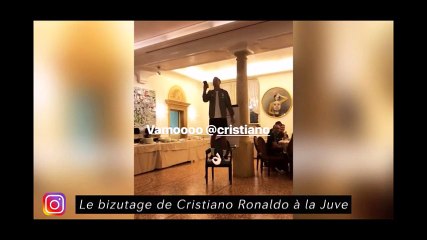 Le bizutage de Cristiano Ronaldo à la Juve, Rami de moque de l'alien Thauvin