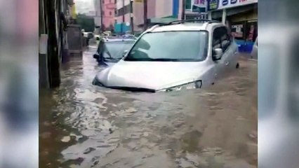 태풍 지나니 폭우...남부 피해 속출 / YTN