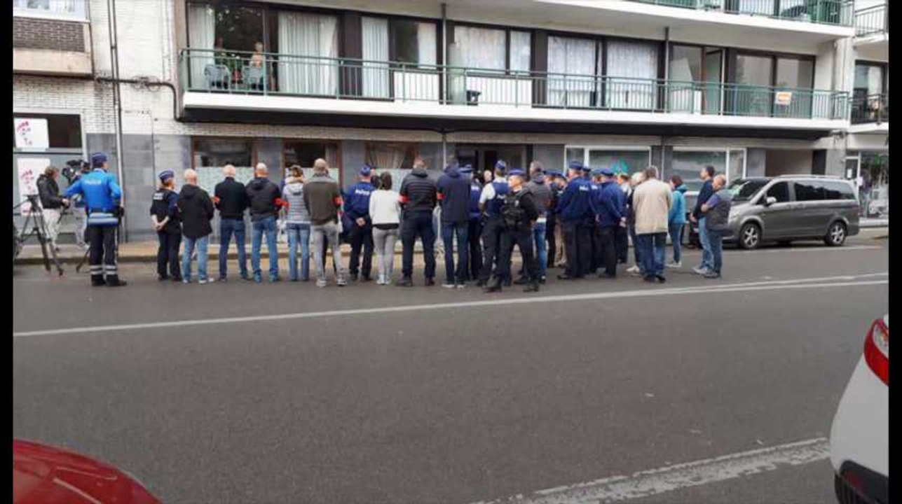 L’émouvant hommage des collègues d’Amaury Delrez, le policier abattu lors d’un contrôle routier à Spa
