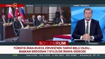 Türkiye, Rusya ve İran zirvesi 7 Eylül'de