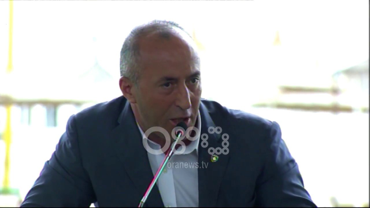 Ora News - Ramush Haradinaj nga Durrësi: Kosova i ka kufijtë, t'i respektojmë