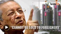 Dr Mahathir: Forest City can no longer be sold to foreigners