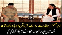 PM Imran Khan meets army chief Gen Bajwa today