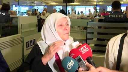 İstanbul İlk Hacı Kafilesi Yurda Döndü