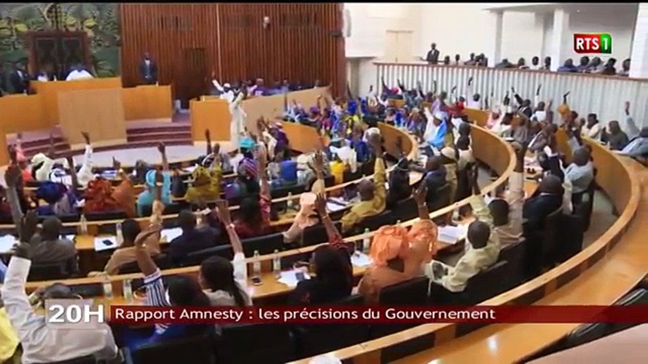 Rapport Amnesty :  les précisions du gouvernement
