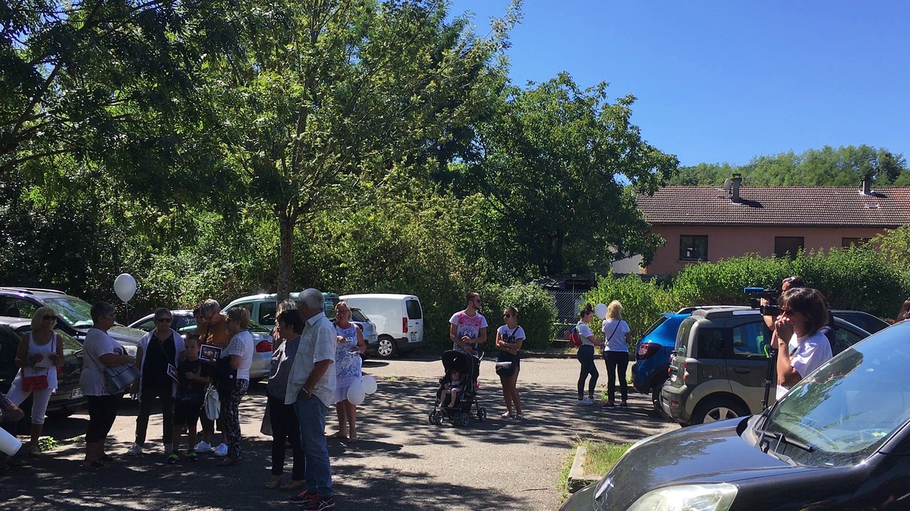 Marche blanche hommage à Maëlys