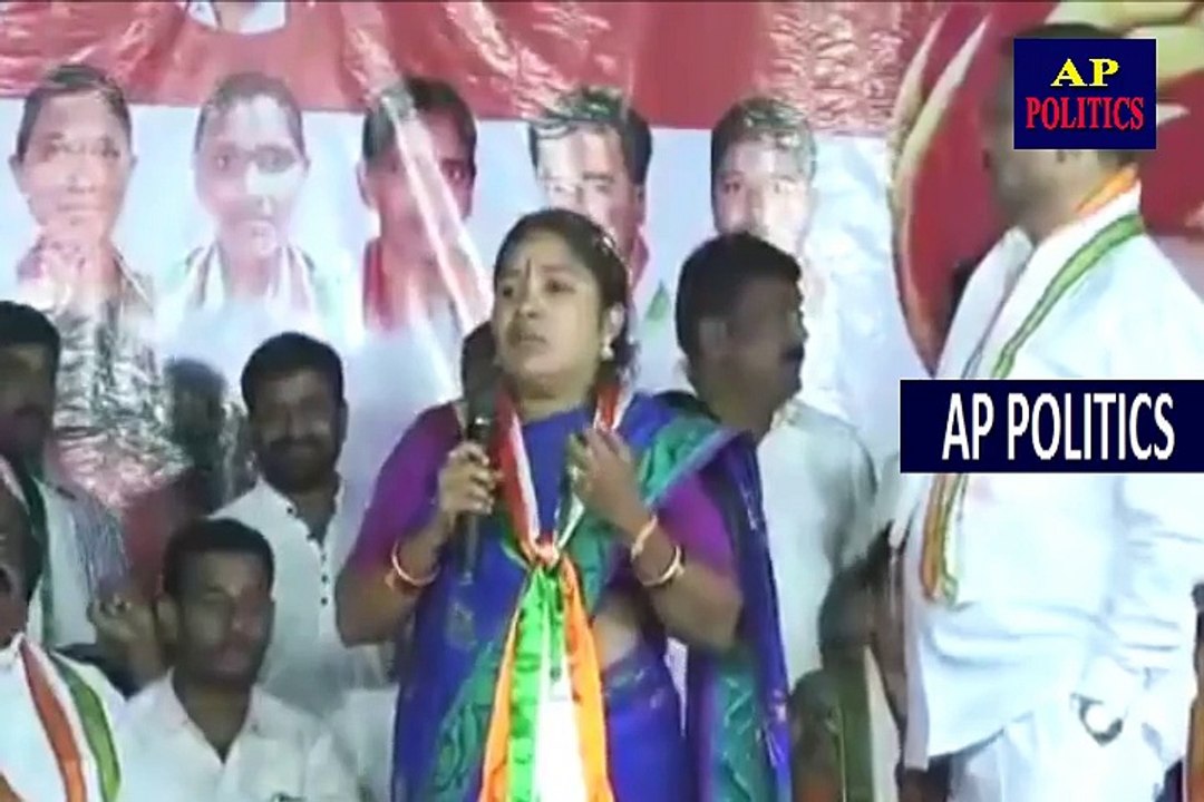 కాంగ్రెస్ బెల్లం పల్లి బస్సుయాత్ర మీటింగ్ పుల్ వీడియో congress bus yatra in bellampalli-AP Politics