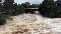 #MundoCri La fuerza del huracán #Lane provoca inundaciones en Hawaii.
