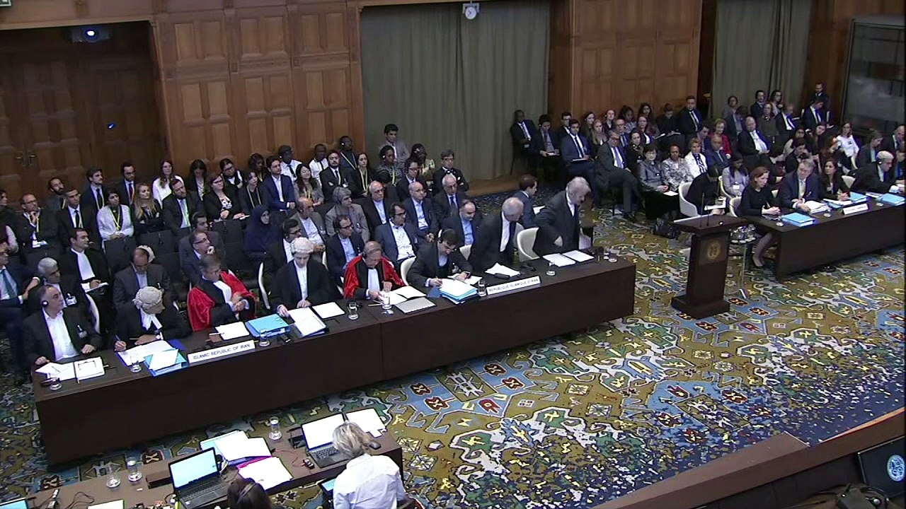 Iran fordert in Den Haag rasche Aufhebung der US-Sanktionen