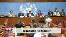 UN says Myanmar generals must face justice for Rohingya 'genocide'