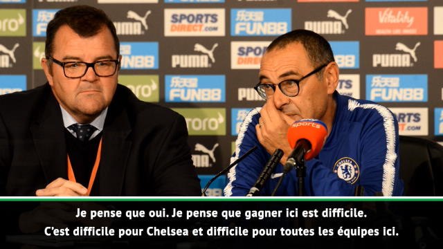 Chelsea - Sarri : Cette équipe a du caractère