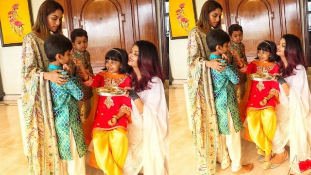 Aishwarya Rai Bachchan gets TROLLED over Aaradhya Bachchan's Rakhi photo | FilmiBeat