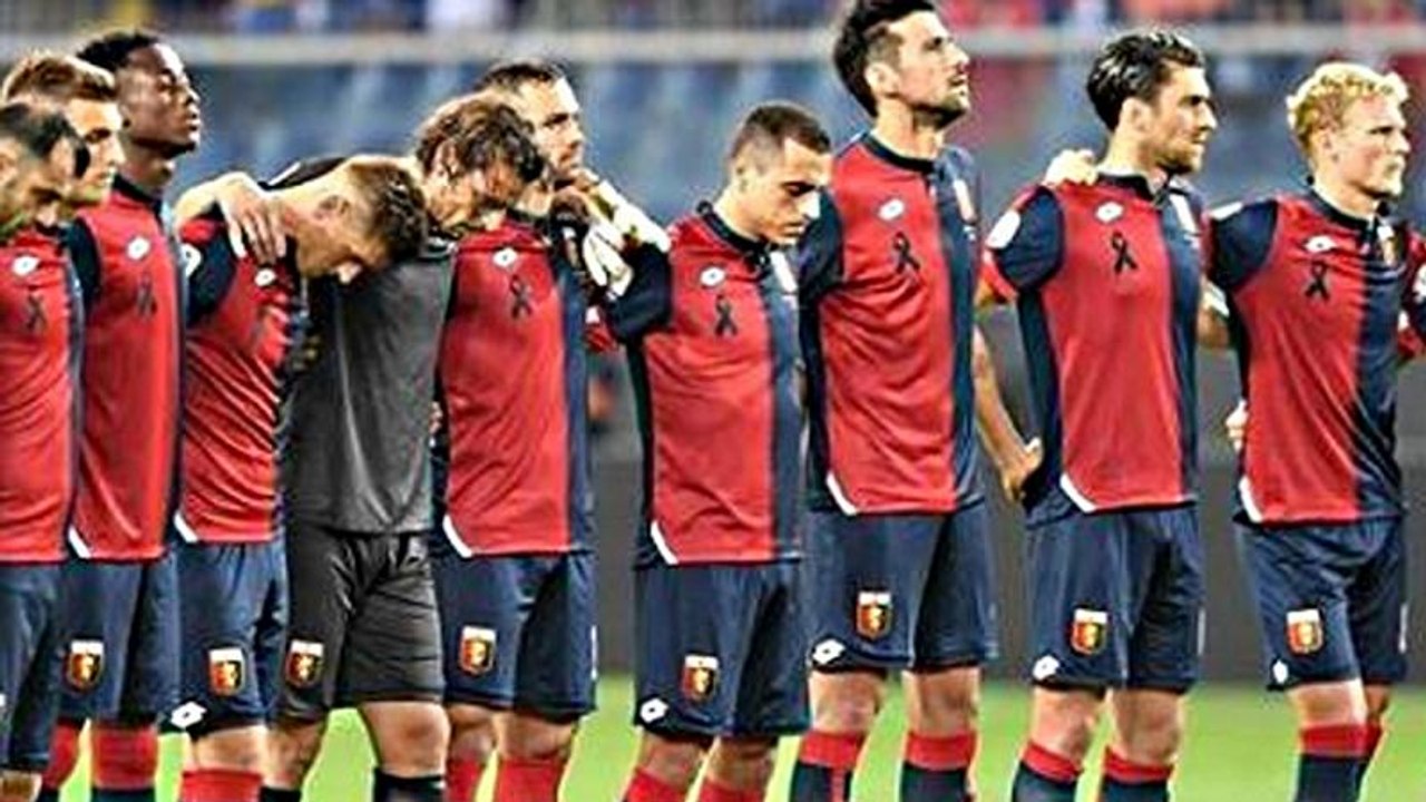 Ιταλία: Ενός λεπτού σιγή στο Τζένοα-Εμπολι για...