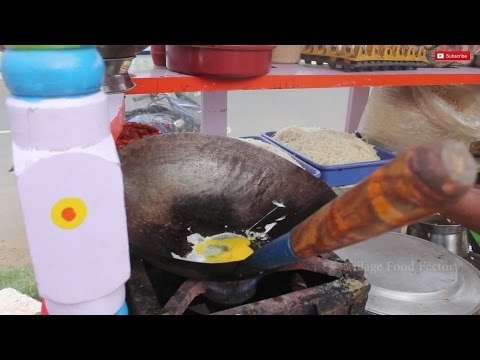 Very Tastiest Egg Mushroom Gravy in indian Street Sides / VILLAGE FOOD FACTORY / STREET FOODS
