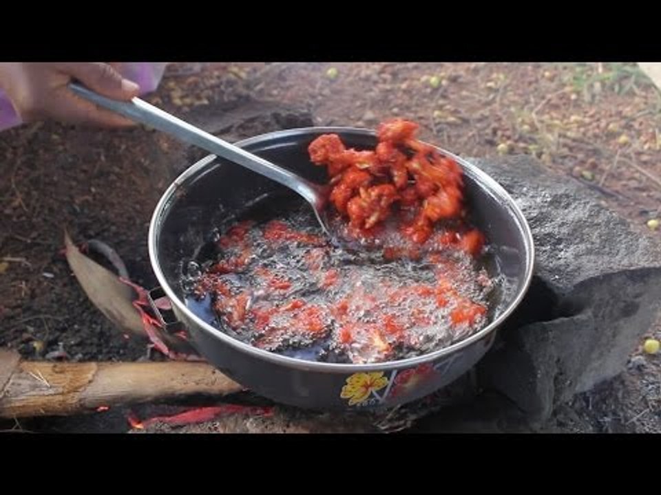 Farm fresh cauliflower chilly prepared by my Mummy / VILLAGE FOOD FACTORY