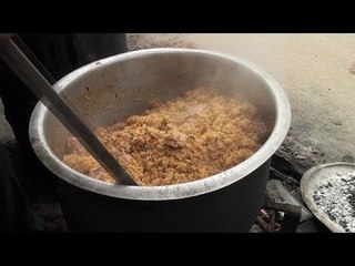 Indian Muslim CHICKEN BIRYANI prepared for 120 people / Muslim hand taste secret Leaked