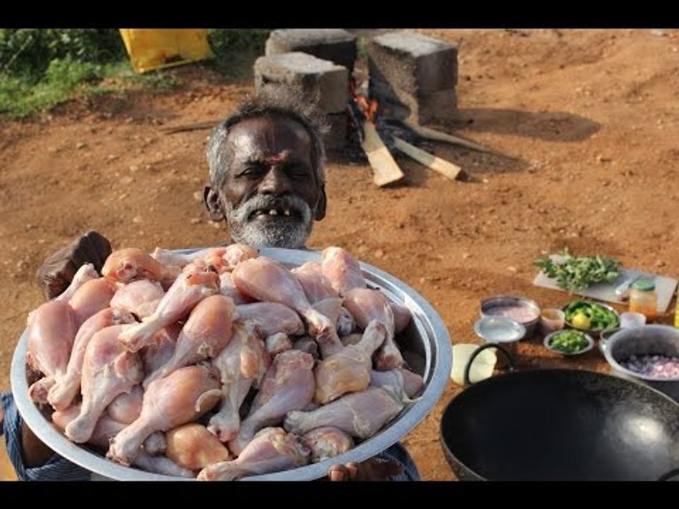 KING of CHICKEN LEGS / Using 100 Chicken Legs / Prepared by my Daddy