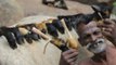 GOAT LEG SOUP / Prepared by my DADDY Arumugam / Village food factory