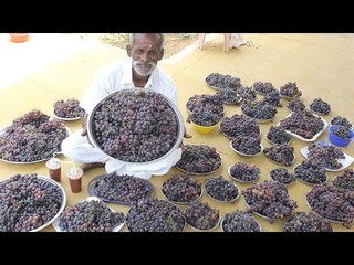 GRAPE JUICE Prepared by my Daddy ARUMUGAM / Village food factory