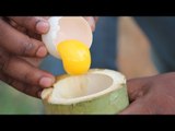 Bamboo Omelette Prepared by my Daddy / World's ever best omelette / Village food factory