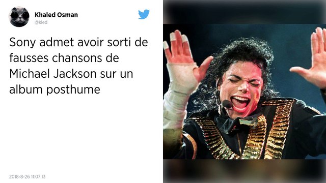 Michael Jackson. Trois chansons de son album posthume sont fausses.