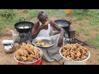 KFC Chicken / 100 Legs / 100 Wings / Prepared by my DADDY / Village food factory