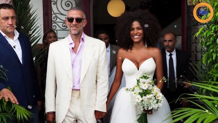 Découvrez les photos du mariage de Vincent et Tina Cassel !
