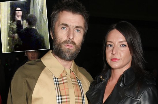 Oasis Star Liam Gallagher Caught Grabbing Girlfriend By The Throat Inside London Club
