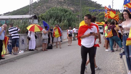 Vídeo. Los Mozos independentistas acosando a periodistas españoles en Cabrils (Barcelona)