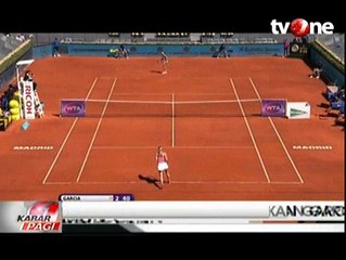 Maria Sharapova Singkirkan Garcia di Madrid