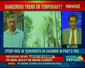 下载视频: Steep rise in terrorists in Kashmir in past 2 years; J&K DGP SP Vaid speaks exclusively to NewsX