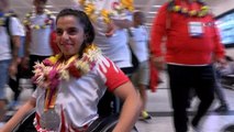 - Avrupa rekoru kırarak şampiyon olan engelli sporcular yurda döndü