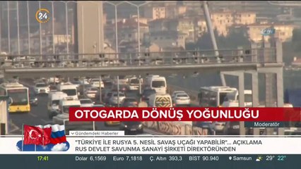 İstanbul otogarında yoğunluk havadan görütülendi