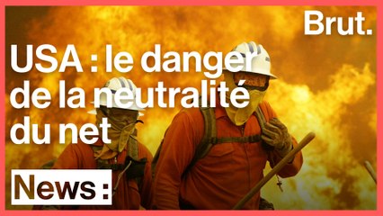 Les pompiers contre la fin de la neutralité du net