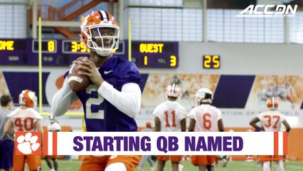 Clemson Names Starting QB: Kelly Bryant